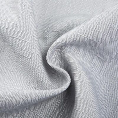 Satin Uncoated Eyelet Curtain
