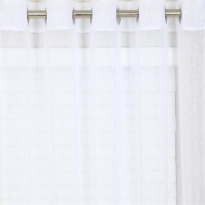 Blizzard Sheer Eyelet Curtain 220cm & 250cm Drop