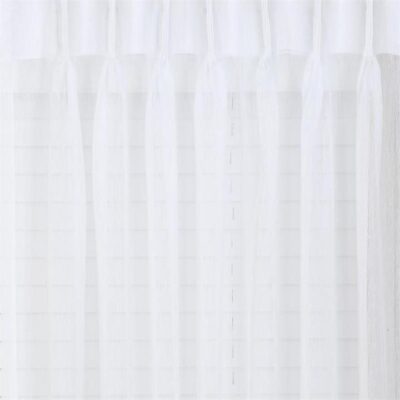 Blizzard Sheer Pinch Pleat Curtains