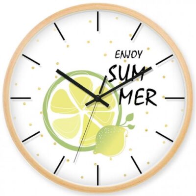Lemon Wall Clock
