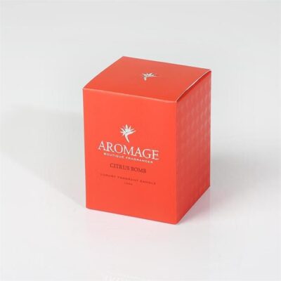 Fragrant Candle- Clear Glass