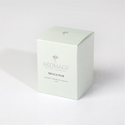 Fragrant Candle- Clear Glass