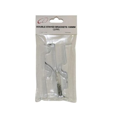 Double Stayed Brackets 130mm (2pp)