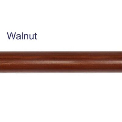 Windsor Timber Curtain Rod Pole Set