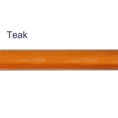 Windsor Timber Curtain Rod Pole Set