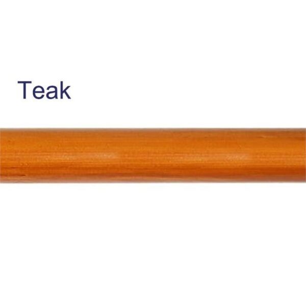 Windsor Timber Curtain Rod Pole Set