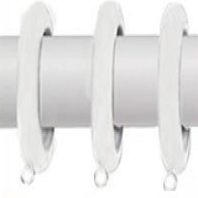 Windsor Timber Curtain Rod Rings 43mm