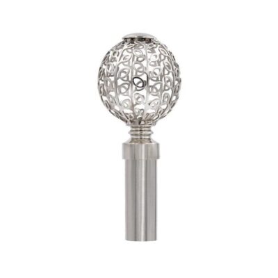 Teneriffe Curtain Rod Decorative Finials