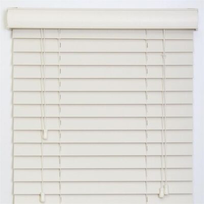 50mm Smooth Slat PVC Venetian Blinds White/Stone