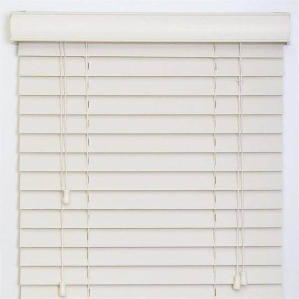 50mm Smooth Slat PVC Venetian Blinds White/Stone