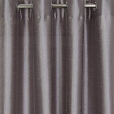 Taj Uncoated Faux Silk Eyelet Curtain 138x220cm