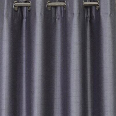 Taj Uncoated Faux Silk Eyelet Curtain 138x220cm