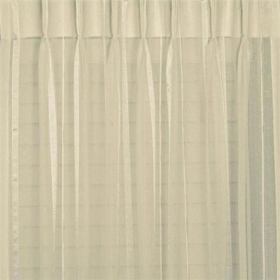Bergamo Striped Sheer Pinch Pleat Curtains