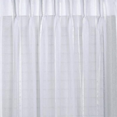 Bergamo Striped Sheer Pinch Pleat Curtains