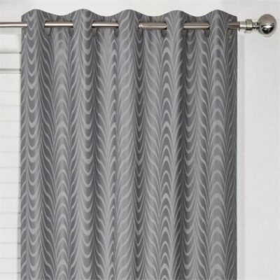 Weave Blockout Eyelet Curtain 165x220cm