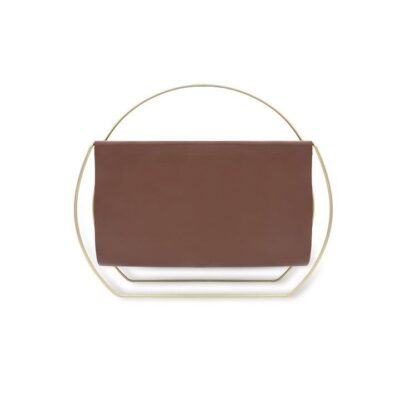 Leather Magazine Rack