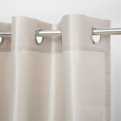 Charmeuse Uncoated Eyelet Curtain 138x220cm