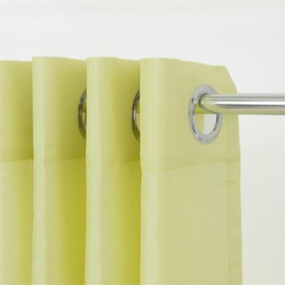 Charmeuse Uncoated Eyelet Curtain 138x220cm