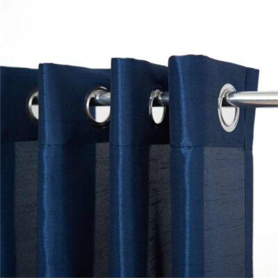 Charmeuse Uncoated Eyelet Curtain 138x220cm