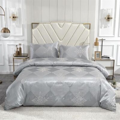 Jacquard Quilt Cover Set